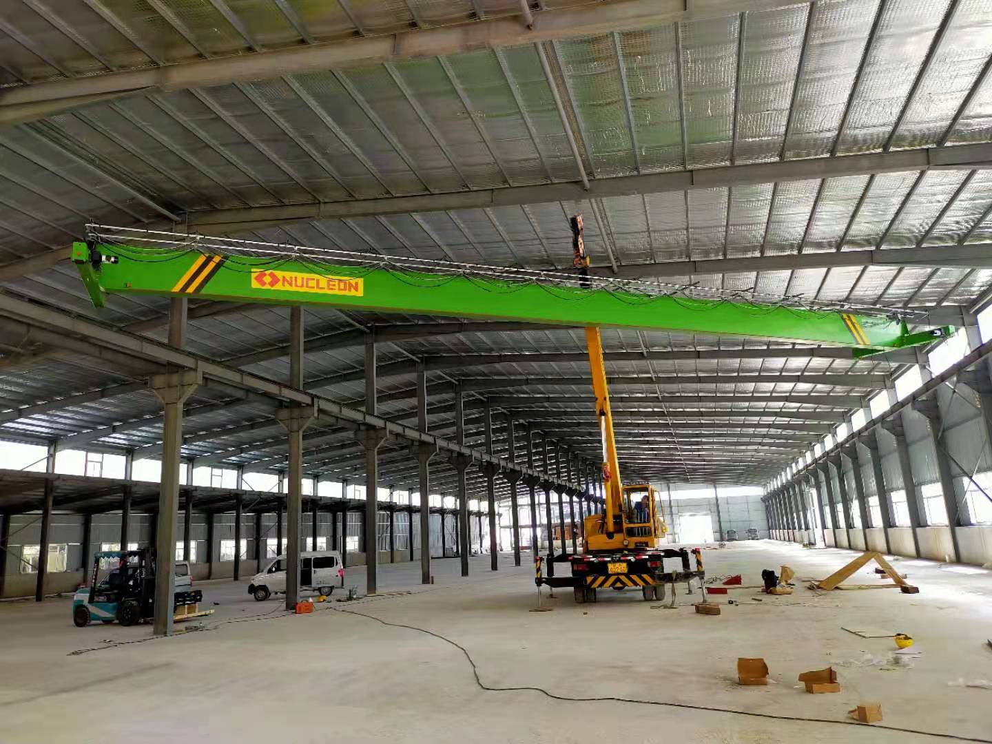 甘肅蘭州安裝單梁起重機