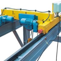 四川簡陽起重機，成都起重設備廠家，LHD葫蘆雙梁小車