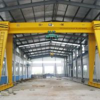 成都都江堰雙梁門式起重機，行車訂做
